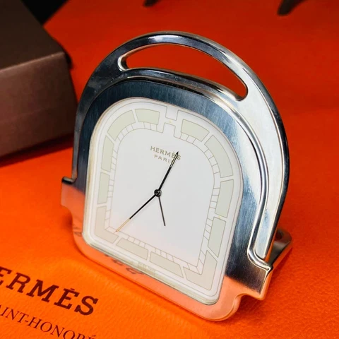 Antique Silver Travel Clocks thumbnail