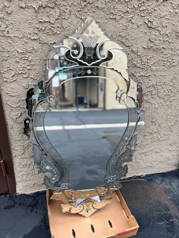 Antique Silver Wall Mirrors thumbnail