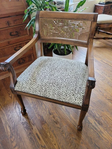 Antique Solid Wood Accent Chairs thumbnail