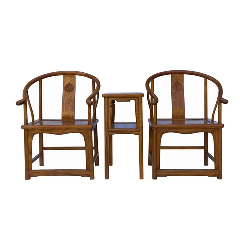 Antique Solid Wood Accent Chairs thumbnail