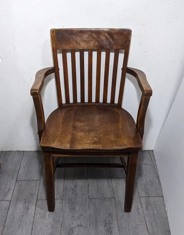 Antique Solid Wood Armchairs thumbnail