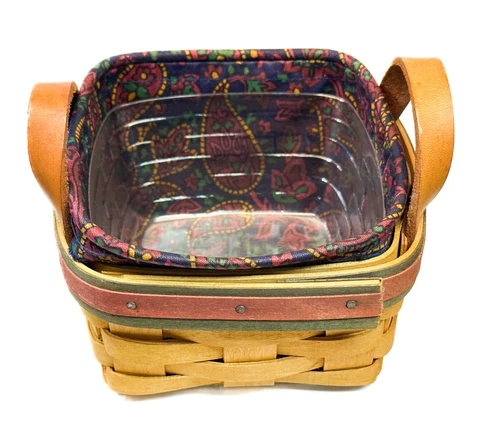 Antique Square Miniature Baskets thumbnail