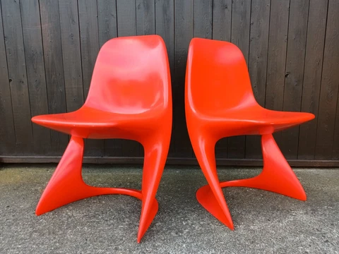Antique Stacking Chairs thumbnail