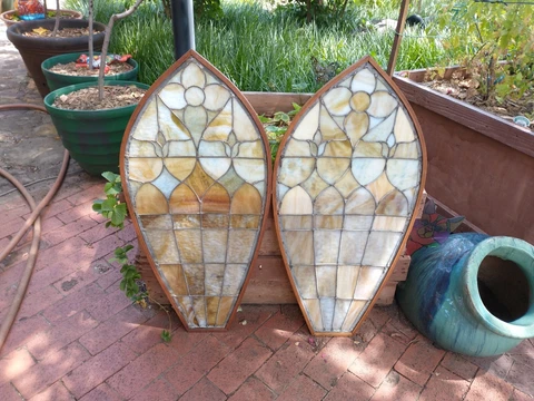 Antique Stained Glass Church Windows thumbnail