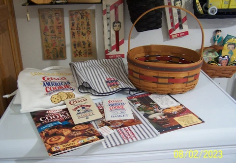 Antique Stained Storage Baskets thumbnail