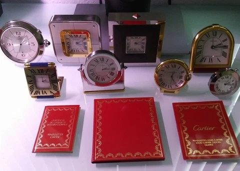 Antique Stainless Steel Alarm Clocks thumbnail