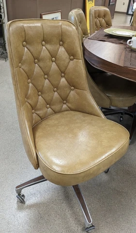 Antique Steel Dining Chairs thumbnail