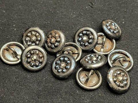 Antique Steel Sewing Buttons thumbnail