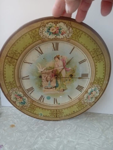 Antique Tin Wall Clocks thumbnail