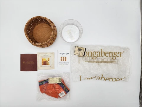 Antique Unboxed Basket Liners thumbnail