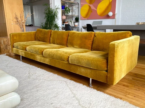 Antique Velvet Sofas thumbnail
