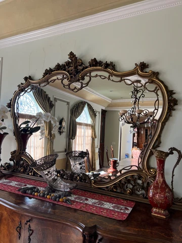 Antique Victorian Accent Mirrors thumbnail