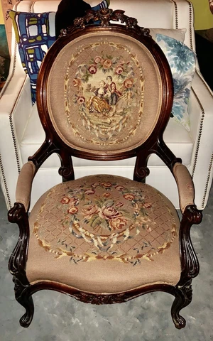 Antique Victorian Armchairs thumbnail