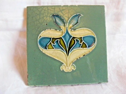 Antique Victorian Art Tiles thumbnail