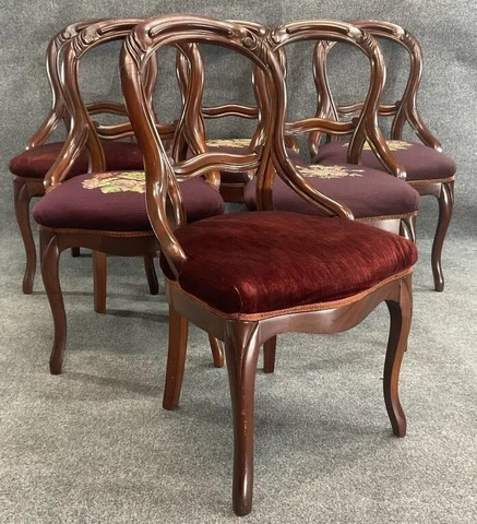 Antique Victorian Dining Chairs thumbnail