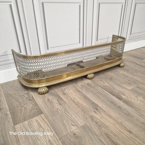Antique Victorian Fireplace Fenders thumbnail
