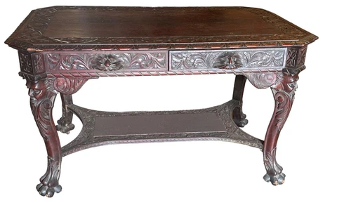 Antique Victorian Library Tables thumbnail