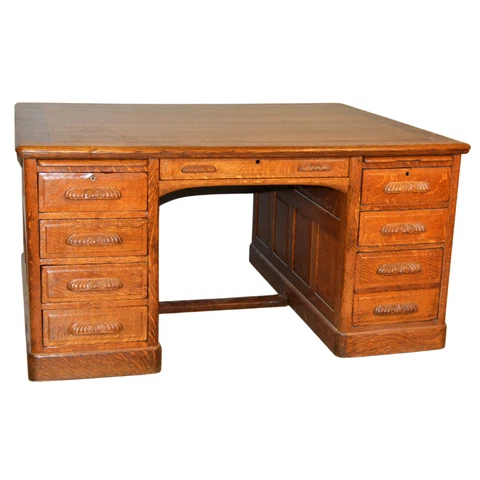 Antique Victorian Partners Desks thumbnail