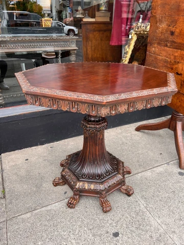 Antique Walnut Accent Tables thumbnail