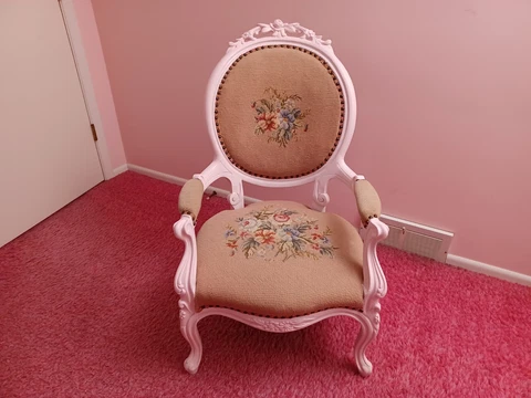 Antique Walnut Chairs thumbnail