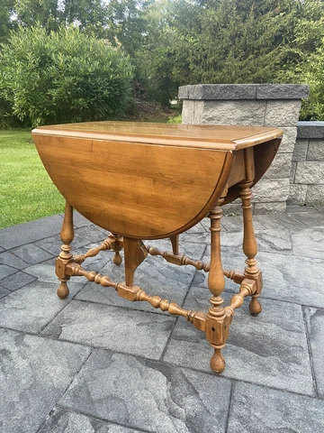 Antique Walnut Drop Leaf Tables thumbnail