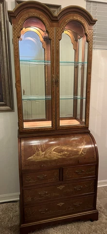 Antique Walnut Secretary Desks thumbnail