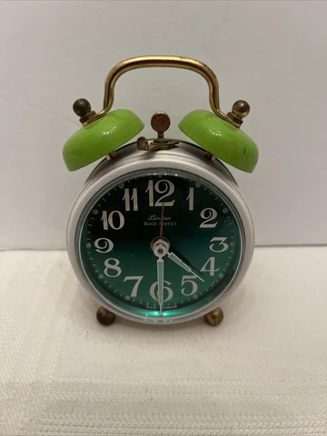 Antique White Alarm Clocks thumbnail