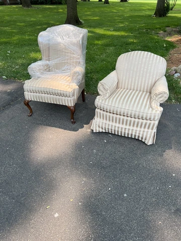 Antique White Chair Sets thumbnail