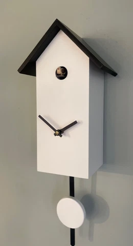 Antique White Cuckoo Clocks thumbnail