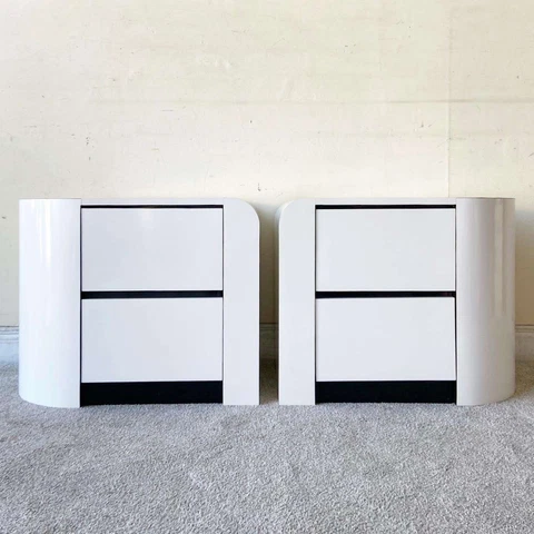 Antique White Nightstands thumbnail