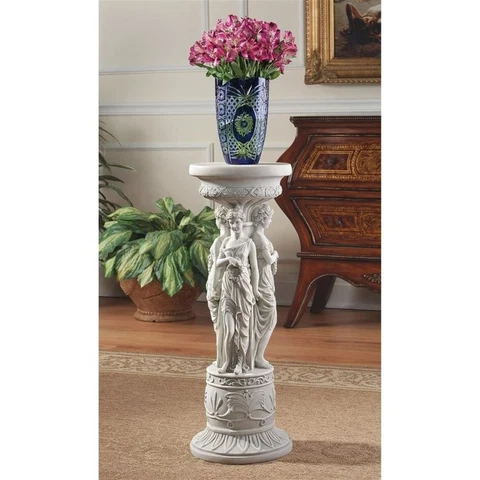 Antique White Pedestals thumbnail