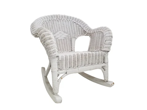 Antique White Rocking Chairs thumbnail