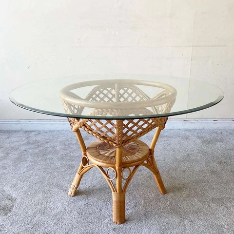Antique Wicker Dining Tables thumbnail