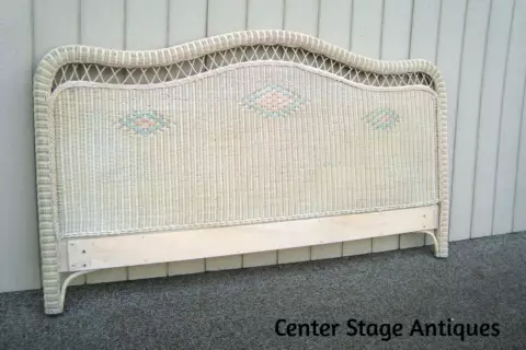 Antique Wicker Headboards thumbnail