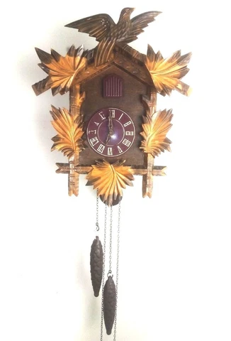 Antique Wind Up Cuckoo Clocks thumbnail