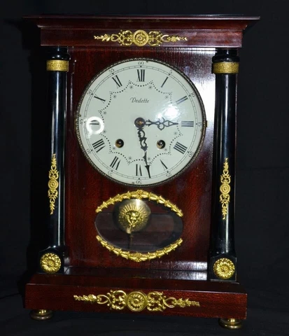 Antique Wind Up Desk Clocks thumbnail