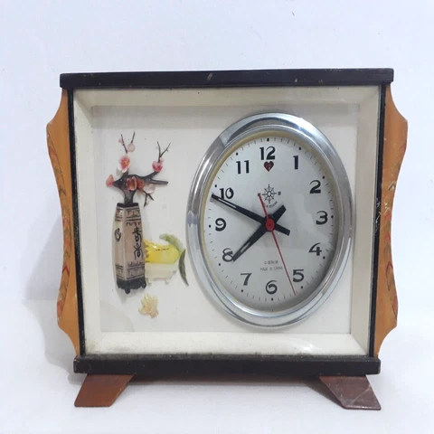 Antique Wood Alarm Clocks thumbnail