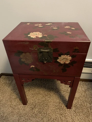 Antique Wood Blanket Chests thumbnail