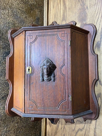 Antique Wood Corner Cabinets thumbnail
