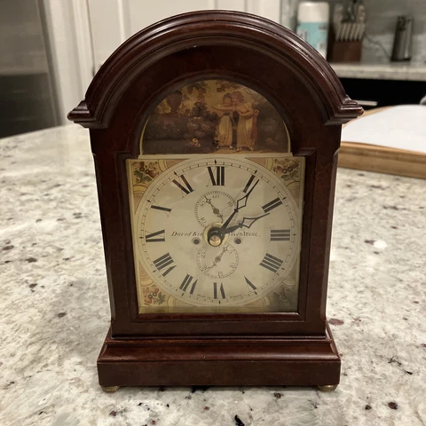 Antique Wood Desk Clocks thumbnail