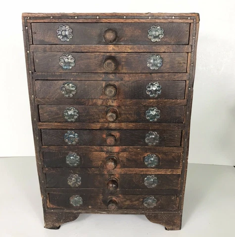 Antique Wood Drawer Cabinets thumbnail