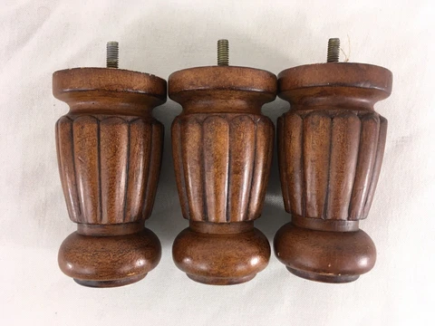 Antique Wood Furniture Sofa Legs thumbnail