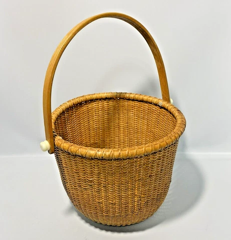 Antique Wood Nantucket Baskets thumbnail