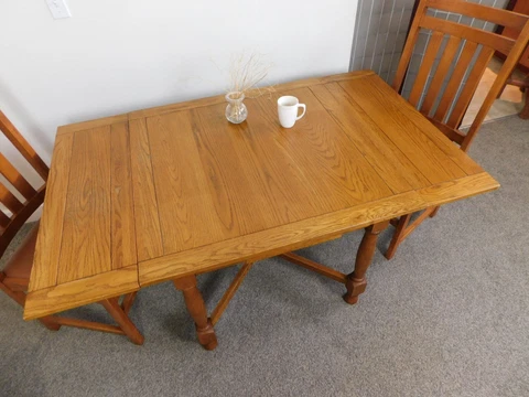 Antique Wood Pub Tables thumbnail