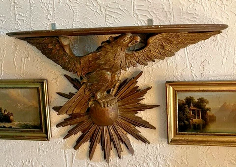 Antique Wood Sconces thumbnail