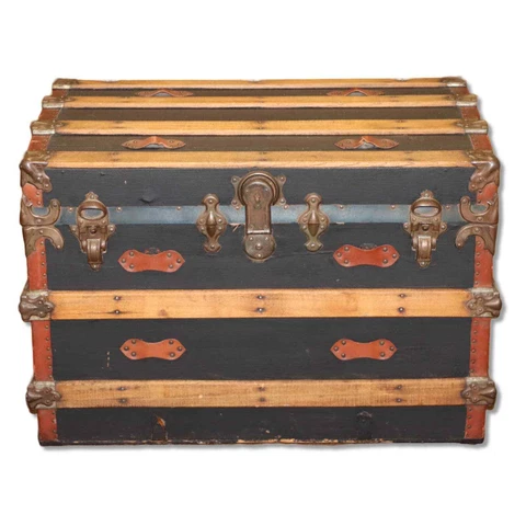 Antique Wood Steamer Trunks thumbnail