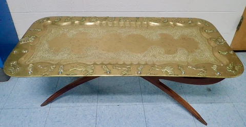 Antique Wood Tray Tables thumbnail