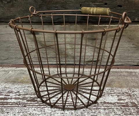 Antique Wood Wire Baskets thumbnail