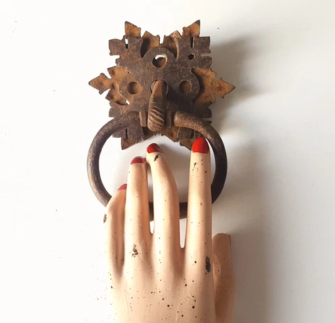 Antique Wrought Iron Door Knockers thumbnail
