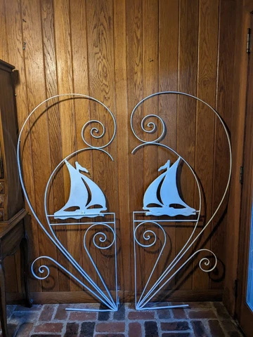 Antique Wrought Iron Garden Gates thumbnail